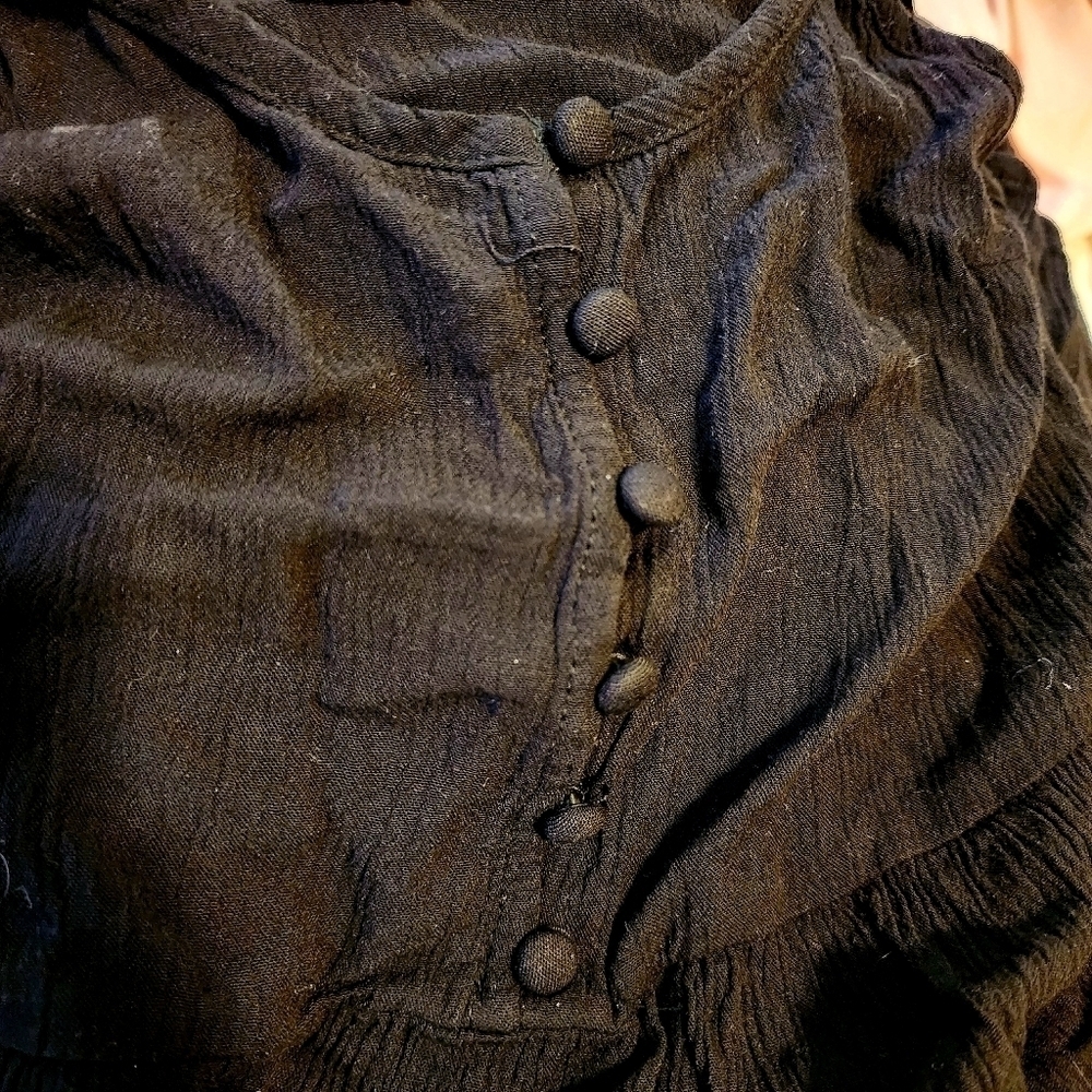 Mossimo Black Adjustable Spaghetti Strap Dress Ju… - image 5